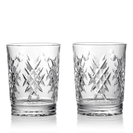 INDENT - Waterford Winter Wonders Holly DOF Clear Pair 2024